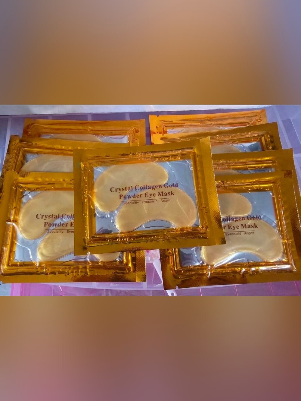 Skincare. Bundle of 8. 24k Gold eye masks. NEW!!